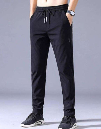 Men Straight Track Pants (Pack of 2)